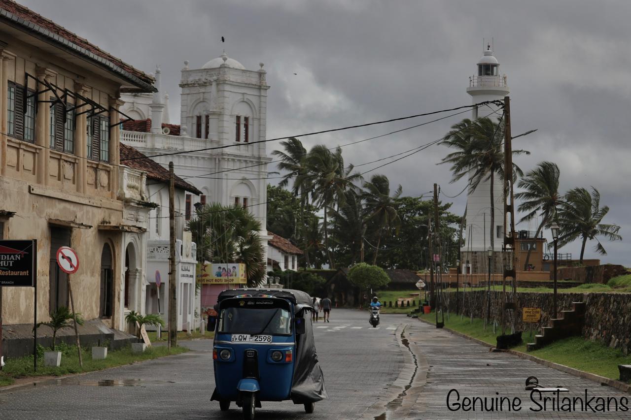 Placeholder: the ramparts at Galle Fort